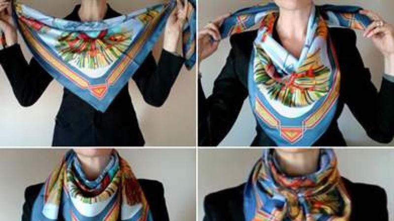 Как красиво завязать шарф на куртке: лучшие способы
