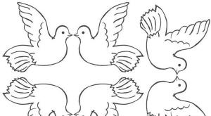 «Вместе навсегда»: вышиваем голубков атласными лентами (МК)