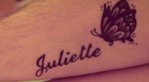 Татуировки в виде имен: красивые шрифты для надписей