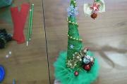 DIY paper Christmas tree - original ideas